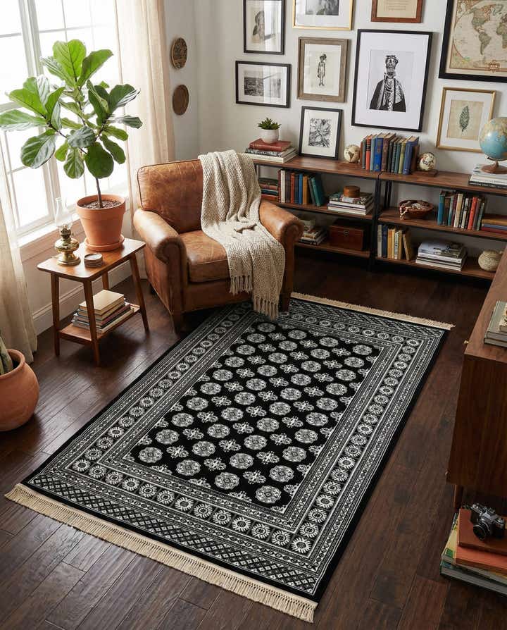 5' 3 x 8' Bokhara Rug