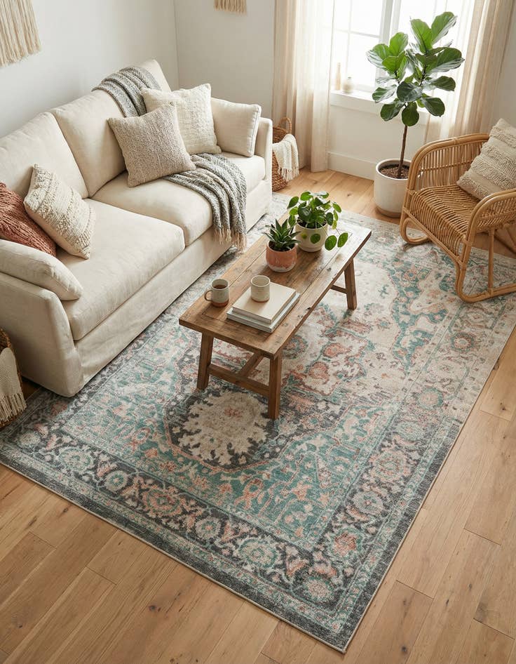 Detail image of 7' x 10' Madeline Vintage Rug