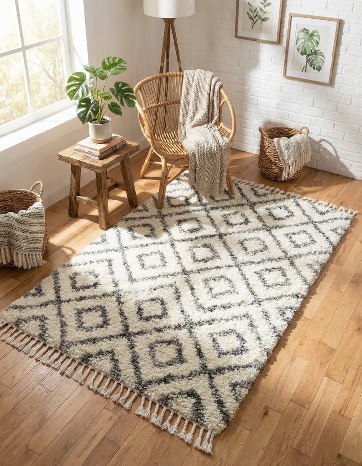 Detail image of 4' x 6' Lagom Shag Rug