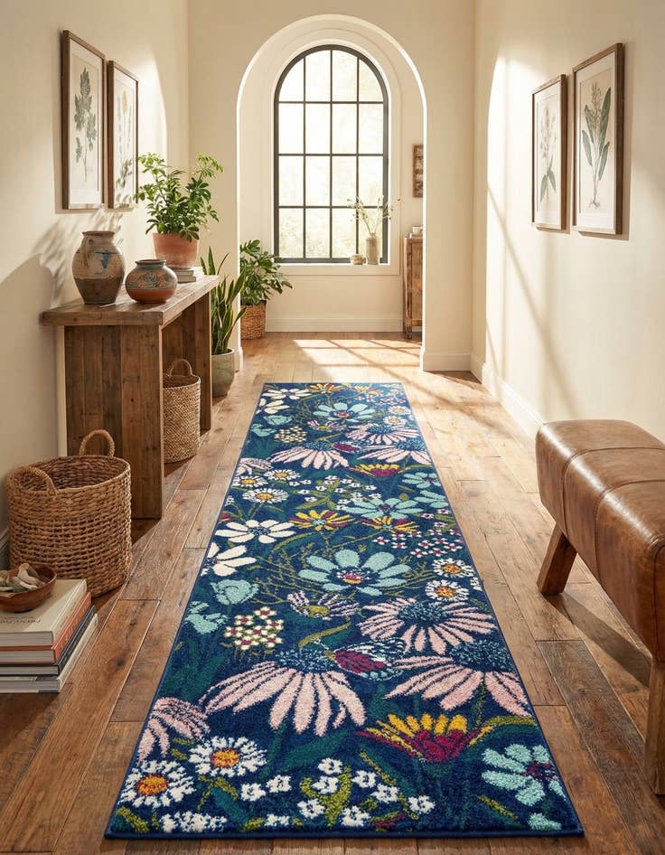 Detail image of 2' 7 x 10' Bloom Runner Rug