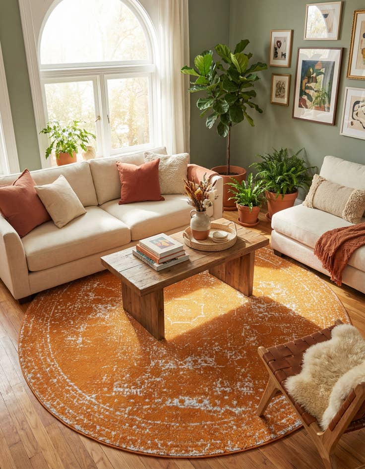 Detail image of 10' x 10' Dover Round Rug
