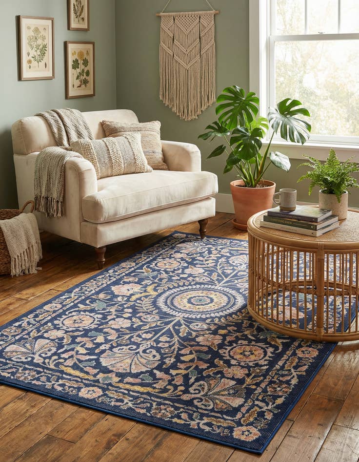 Detail image of 4' x 6' Blossom Rug