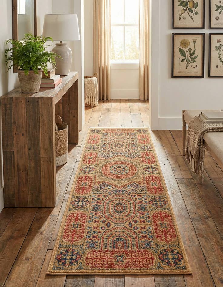 Detail image of 2' x 6' Amina Runner Rug