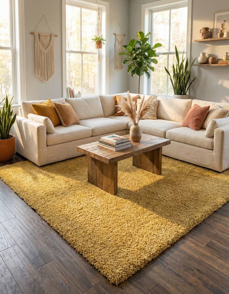 Detail image of 8' x 11' Everyday Shag Rug