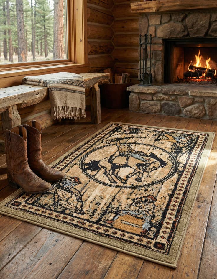 Detail image of 2' x 3' Pioneer Rug