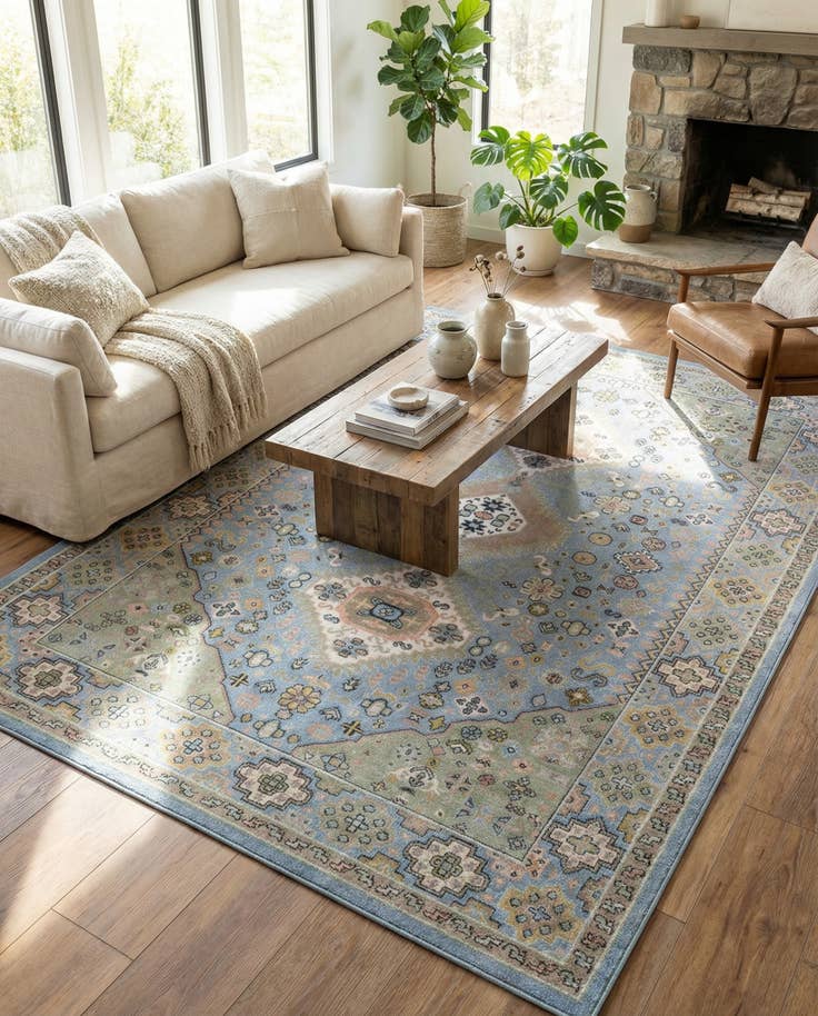 Detail image of 7' x 10' Kamala Washable Rug