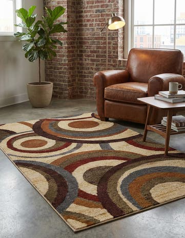 3' x 5' 3 Cafe Rug