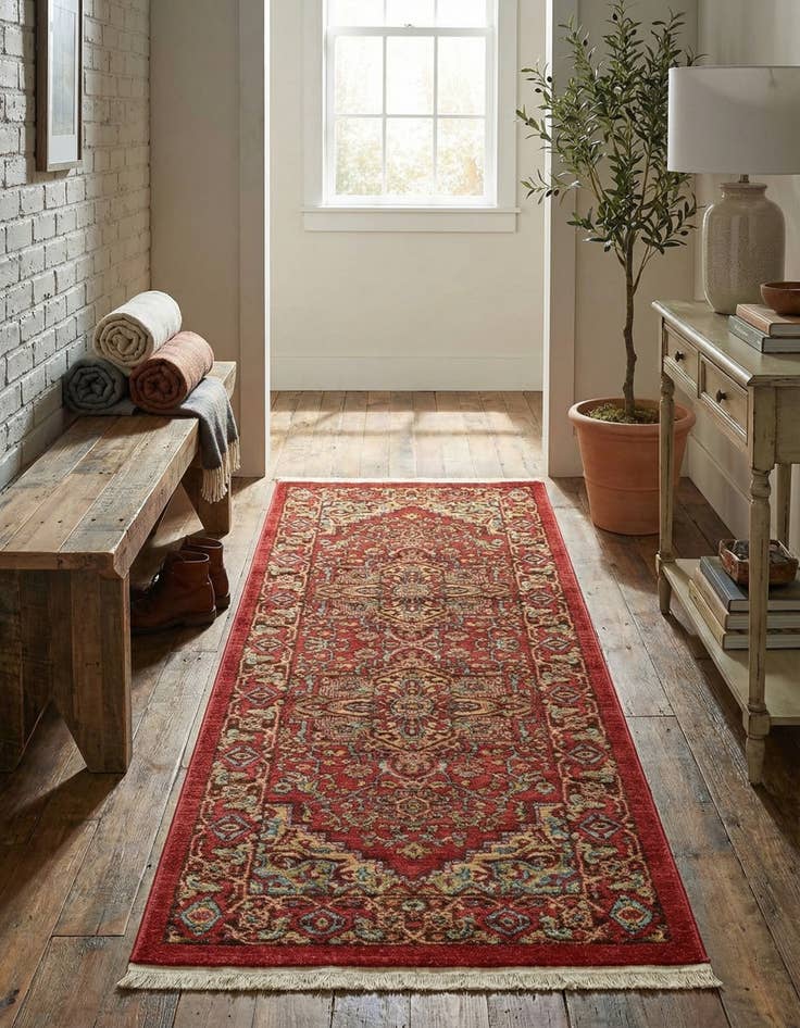 Detail image of 2' 7 x 7' Sara Runner Rug