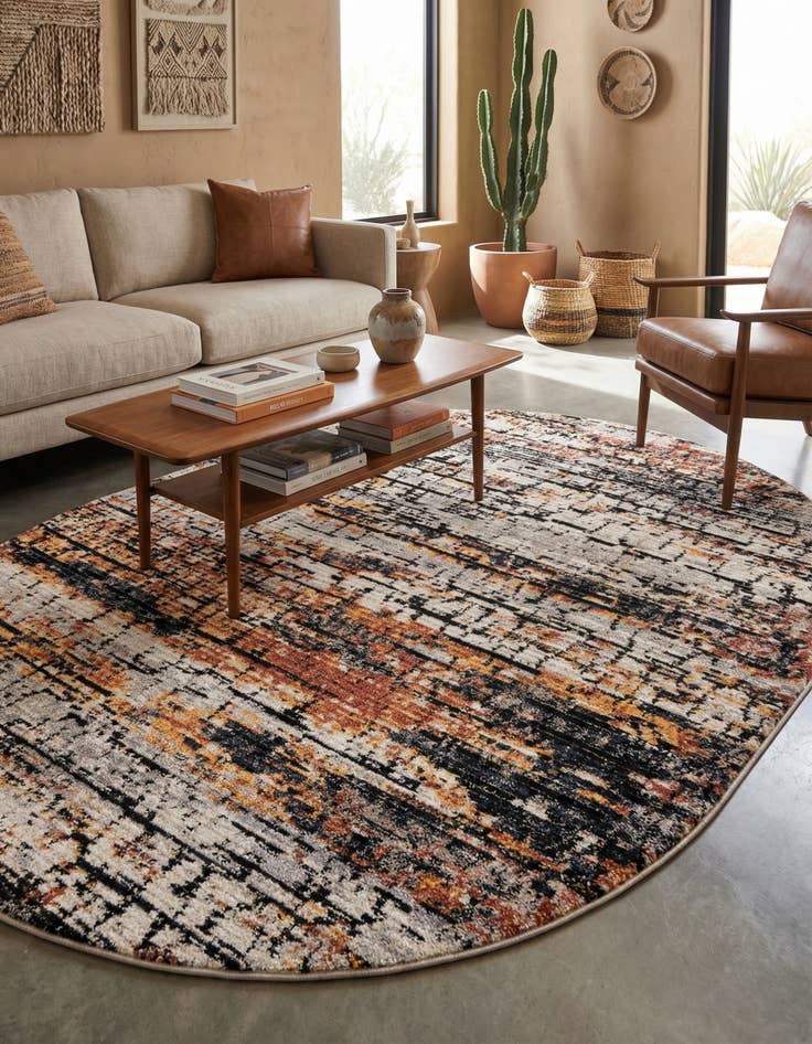 Detail image of 8' x 10' Tucson Oval Rug