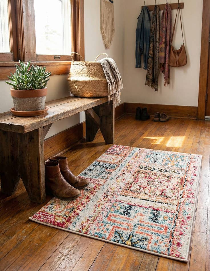 Detail image of 2' x 3' Washable El Paso Rug