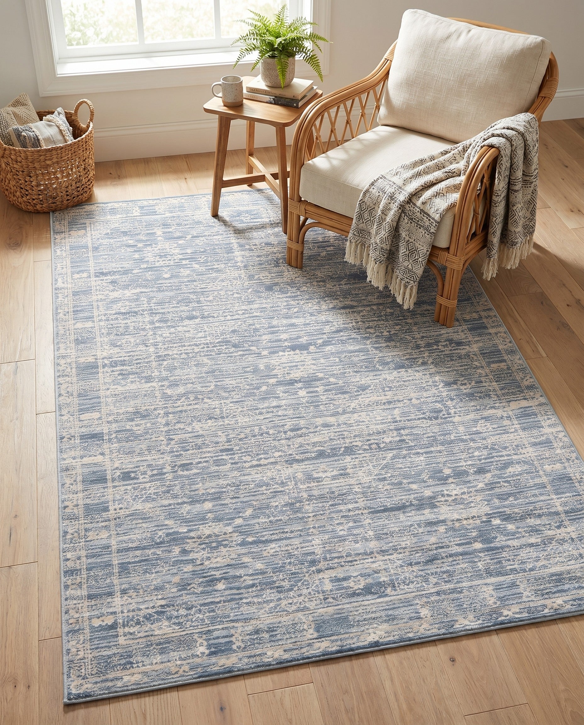 Blue Victoria Rug