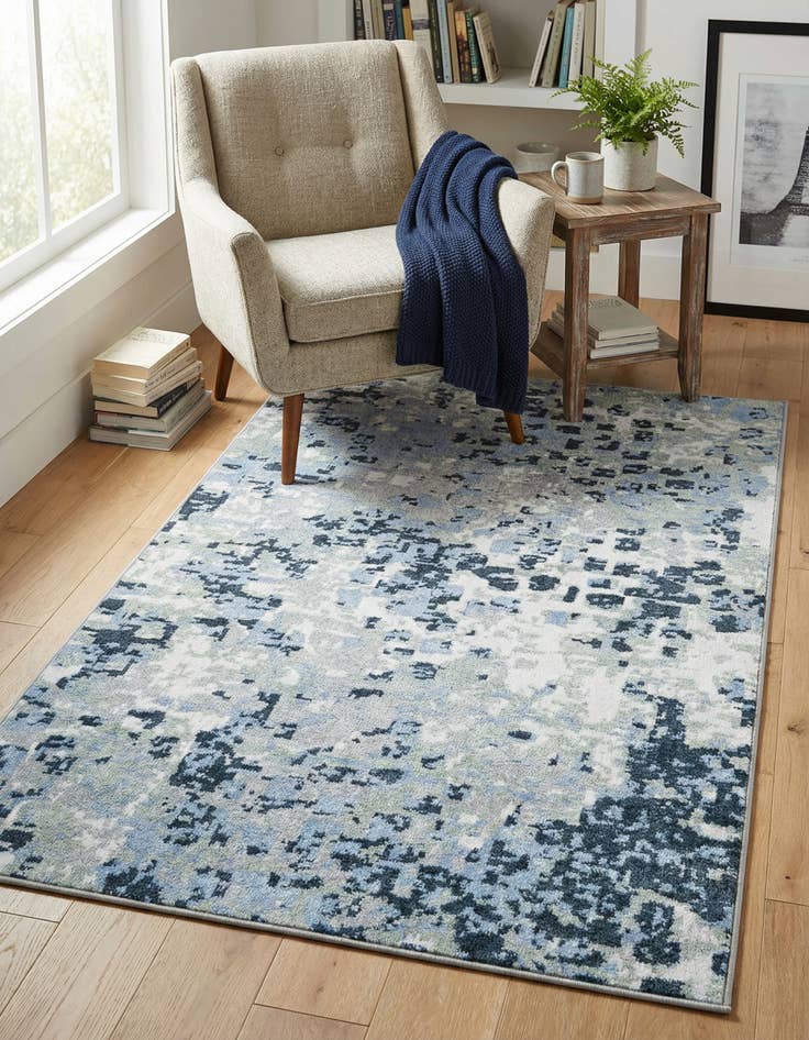 Detail image of 3' 3 x 5' 3 Kamala Washable Rug