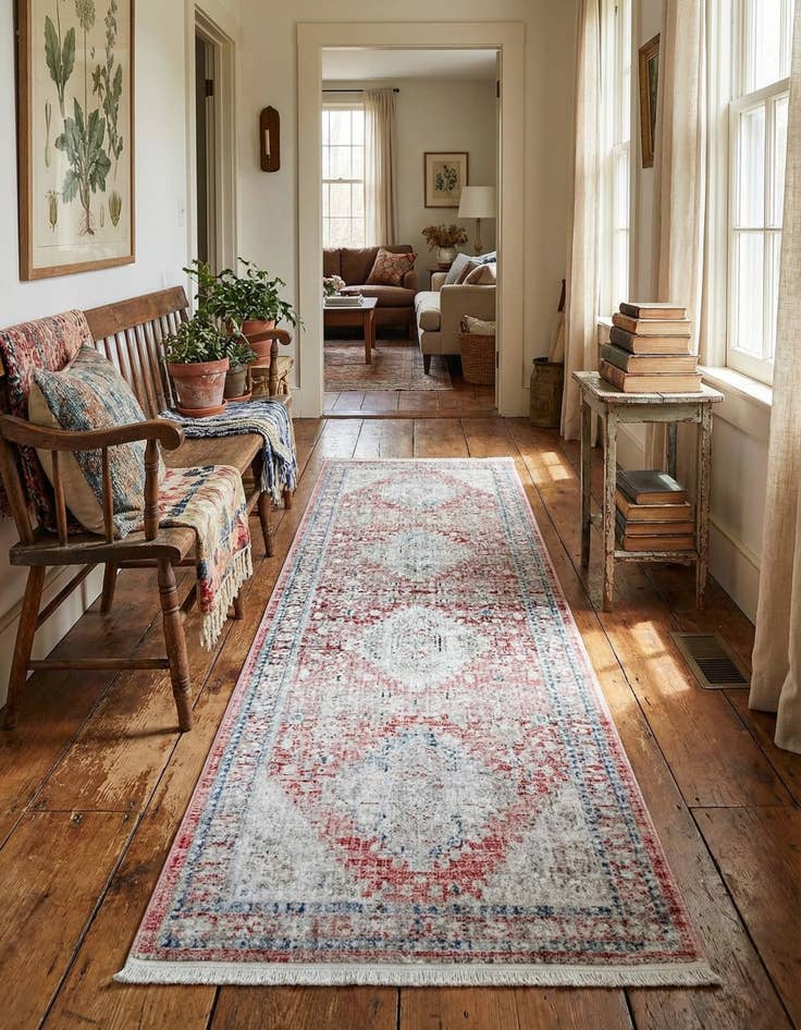 Detail image of 2' 2 x 6' Noble Runner Rug