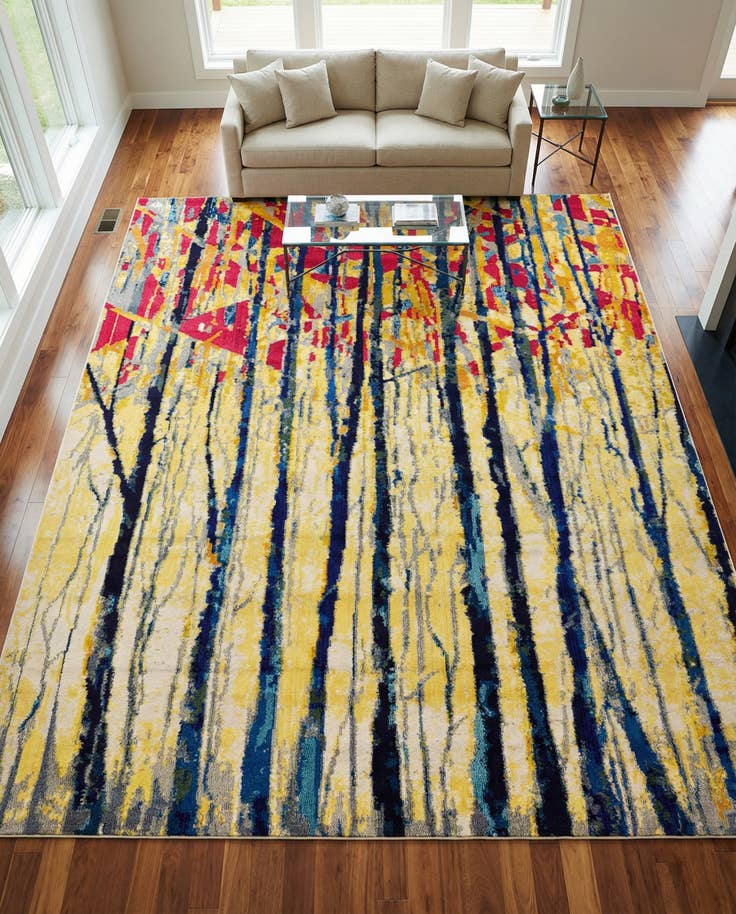 Detail image of 9' x 12' Washable Hyacinth Rug