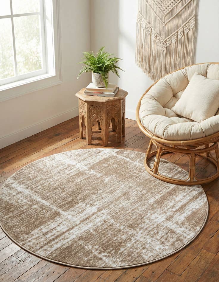 Detail image of 5' 3 x 5' 3 Laguna Round Rug