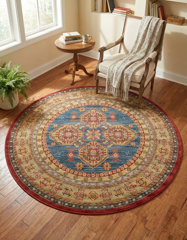Detail image of 6' x 6' Sara Round Rug