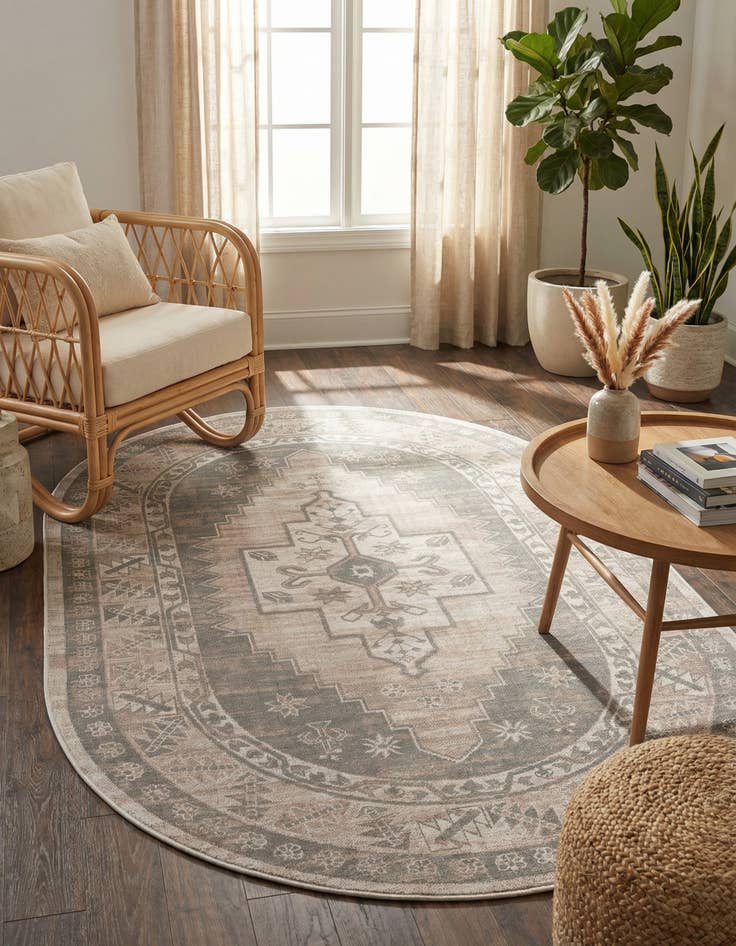 Detail image of  5' x 8' Whitney Oval Rug