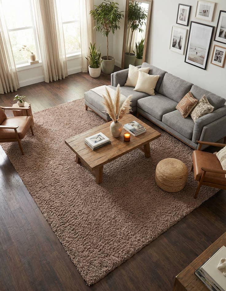 Detail image of 9' x 12' Infinity Shag Rug