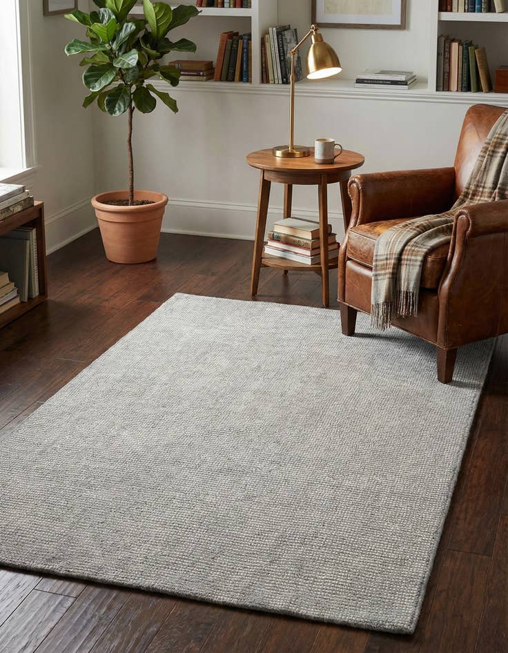 Detail image of 3' 3 x 5' 3  Hand Woven Jill Zarin English Manor Farmhouse Wool Rug