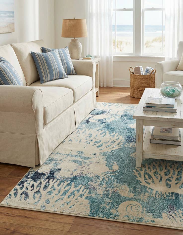 Detail image of 8' x 10' Washable Amalfi Rug