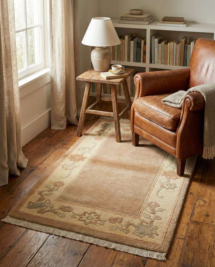 3' 1 x 5' 2 Hand Knotted Tibet Wool Rug