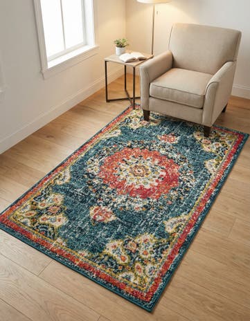 Blue Madeline Rug