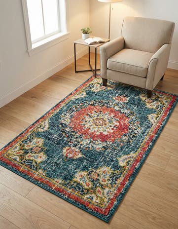 Blue Madeline Rug