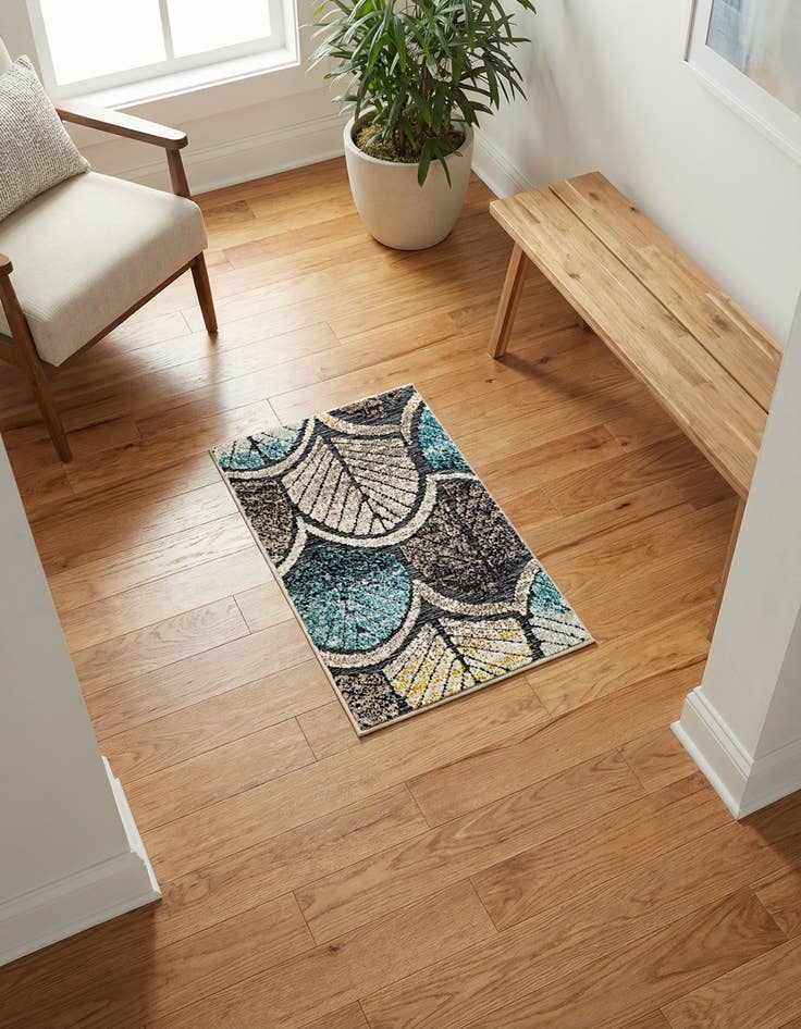 Detail image of 2' x 3' Easy-Clean Casablanca Indoor / Outdoor Rug