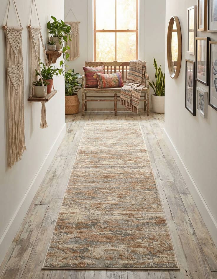 Detail image of 2' x 8' Caspian Runner Rug