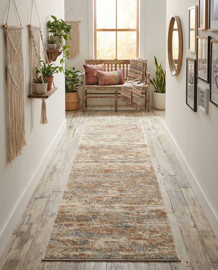 Detail image of 2' x 8' Caspian Runner Rug