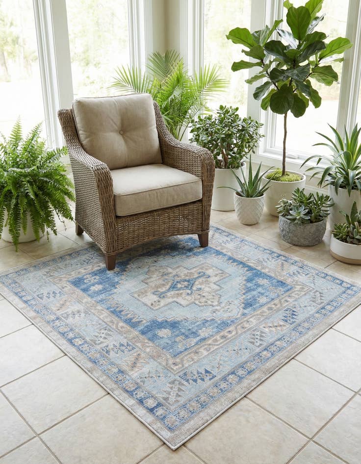 Detail image of 4' x 4' Whitney Square Rug