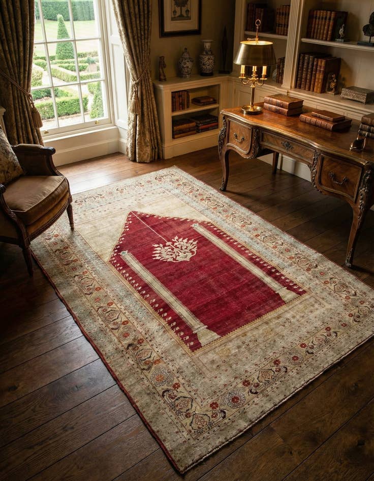 Detail image of 3' 11 x 5' 6 Tabriz Rug