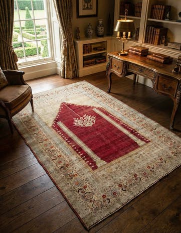 3' 11 x 5' 6 Tabriz Rug