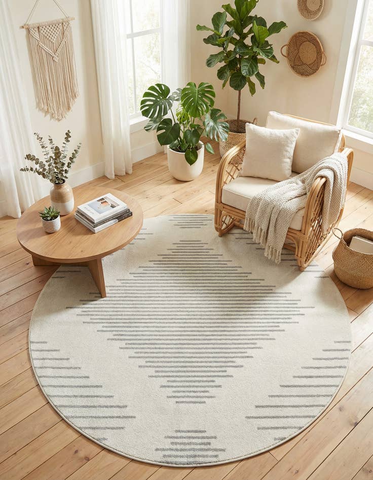 Detail image of 6' x 6' Kai Round Rug