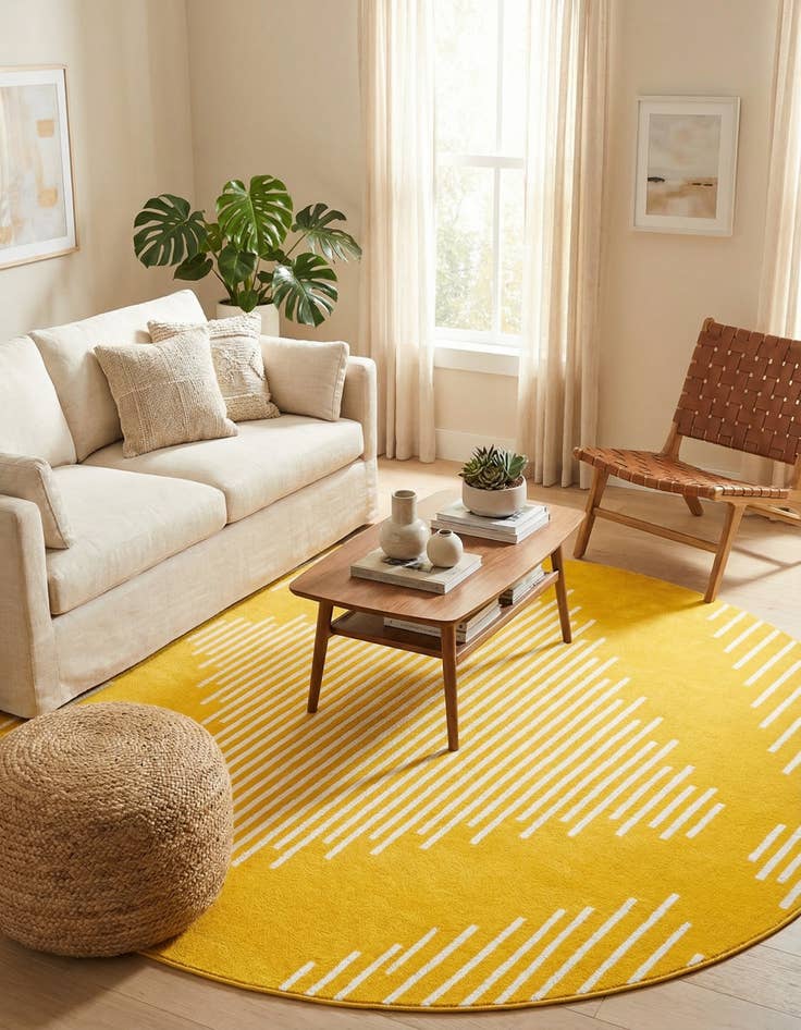 Detail image of 7' 10 x 7' 10 Kai Round Rug