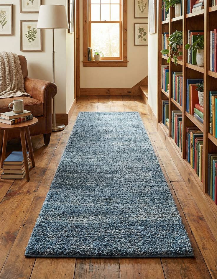 Detail image of 2' x 8' Jill Zarin Shaggy Chic Runner Rug