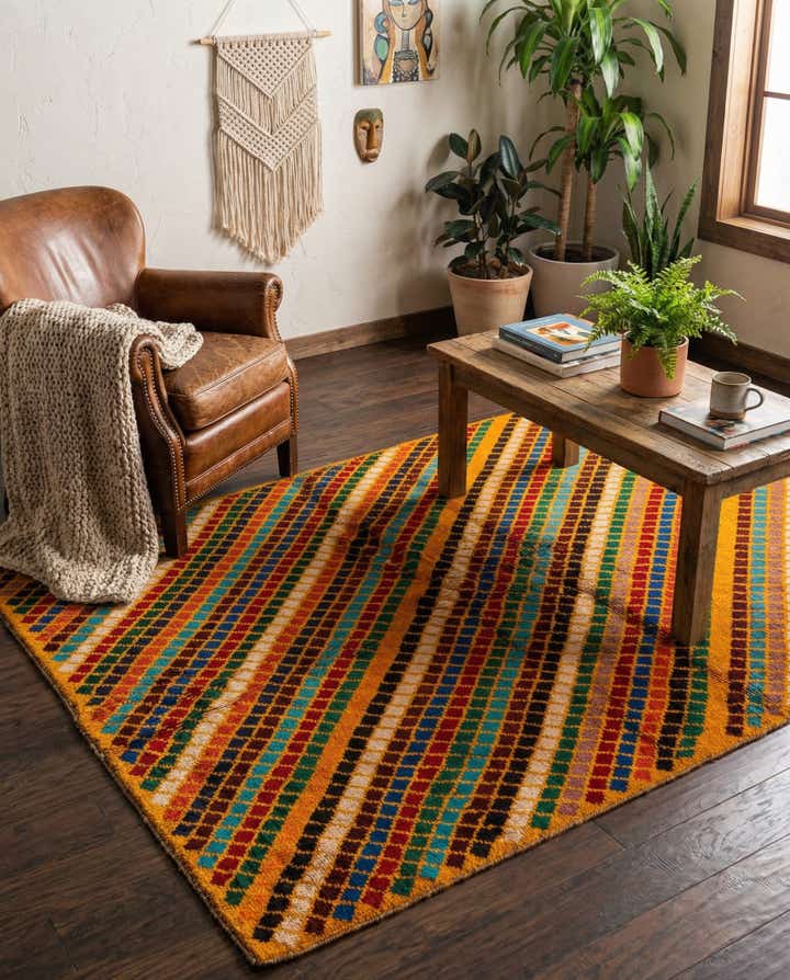 3' 10 x 5' 8 Hand Knotted Balouch Wool Rug