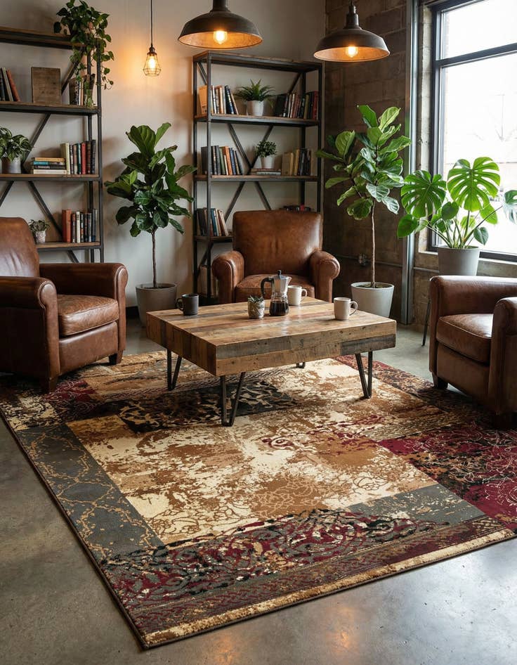 Detail image of 7' 10 x 10' Cafe Rug