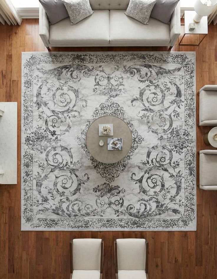 Detail image of 7' 10 x 7' 10 Finsbury Square Rug