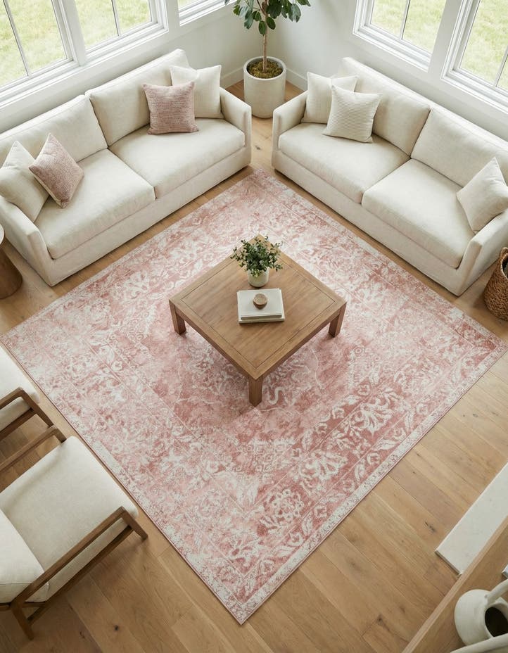 7' 10 x 7' 10 Oxford Square Rug