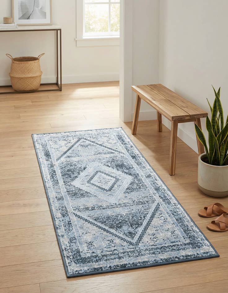 Detail image of 2' x 4' Kamala Washable Runner Rug