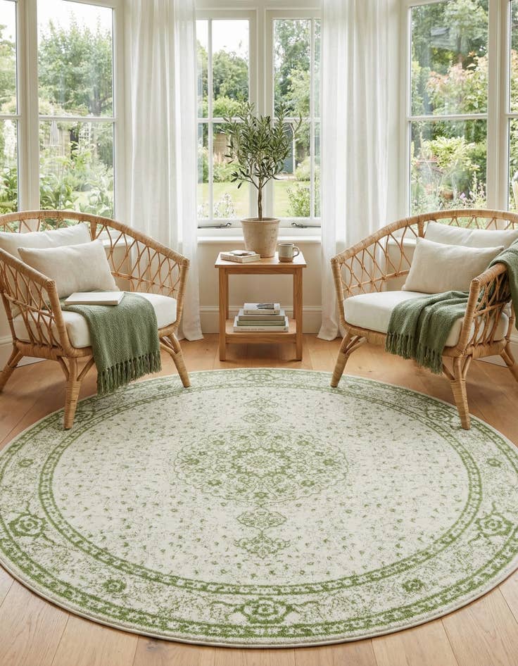 Detail image of 10' x 10' Dover Round Rug