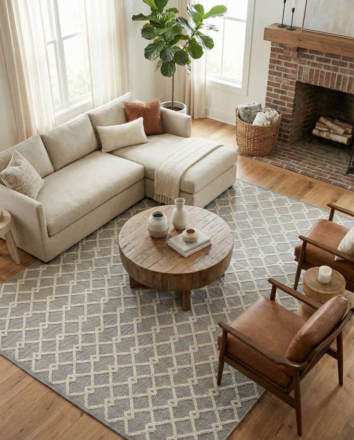 9' x 12' Hand Knotted Jill Zarin Dorset Rug