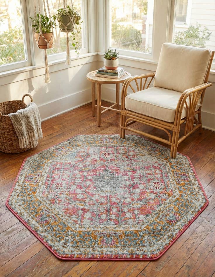 Detail image of 4' x 4' Paragon Octagon Rug