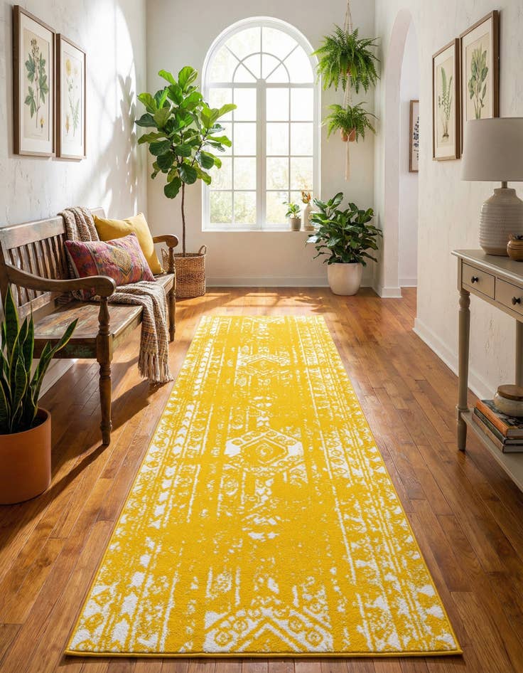 Detail image of 2' 7 x 12' Lennon Runner Rug