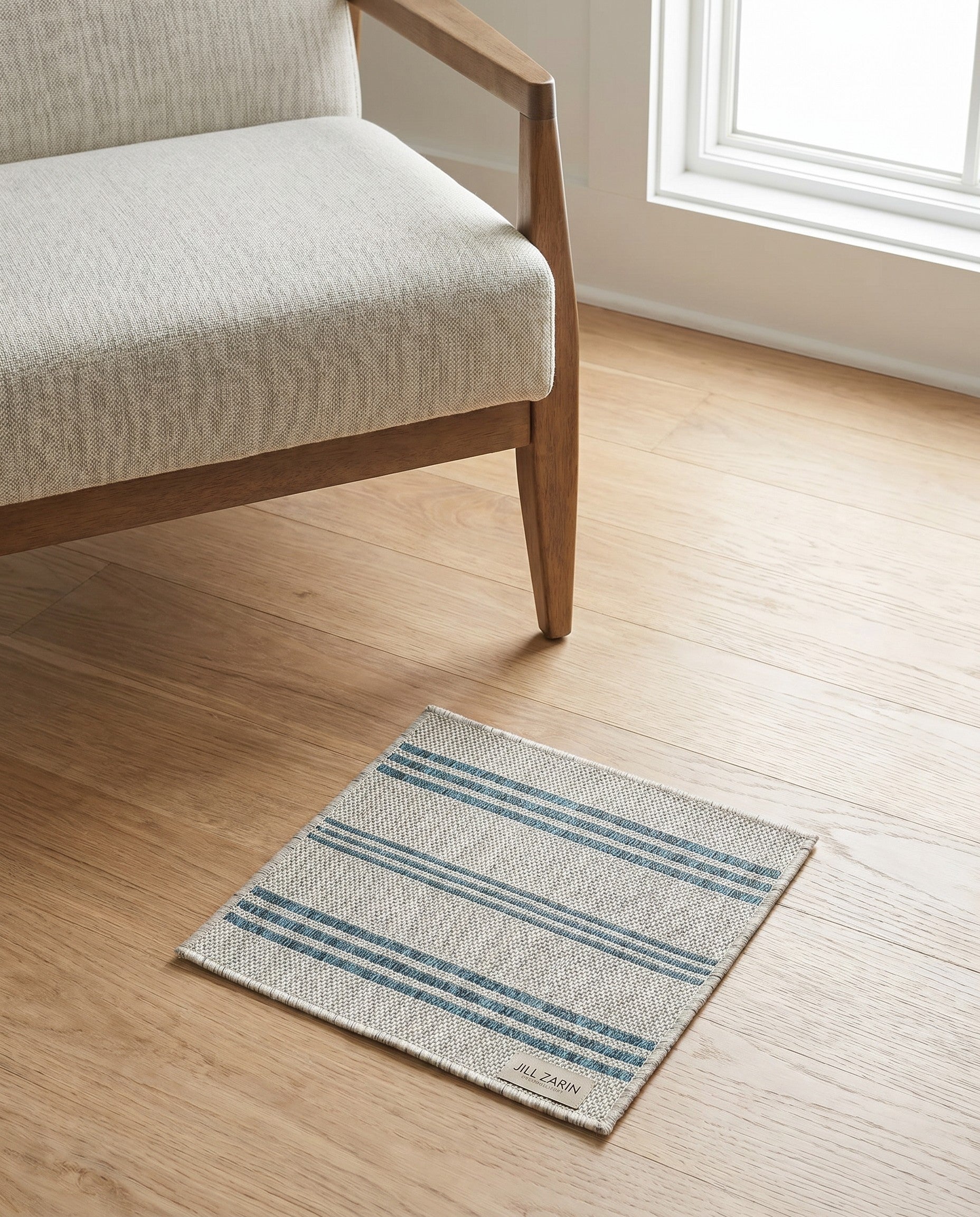 1' 4 x 1' 4 Easy-Clean Jill Zarin Anguilla Indoor / Outdoor Sample Rug