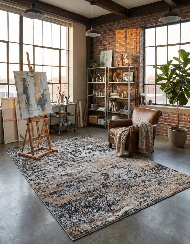 Detail image of 5' x 8' Leipzig Rug