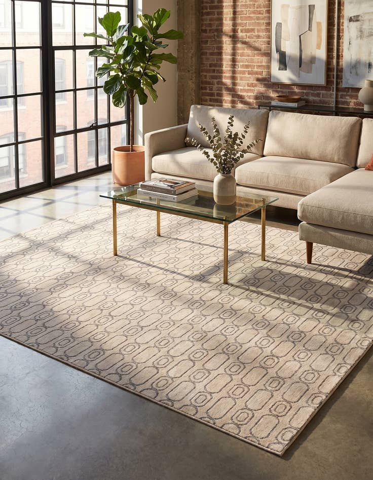 Detail image of 9' x 12' Vogue Geo Rug
