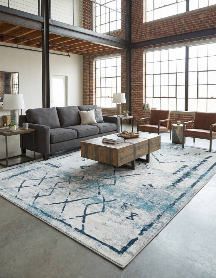 Detail image of 10' x 14' Kamala Washable Rug