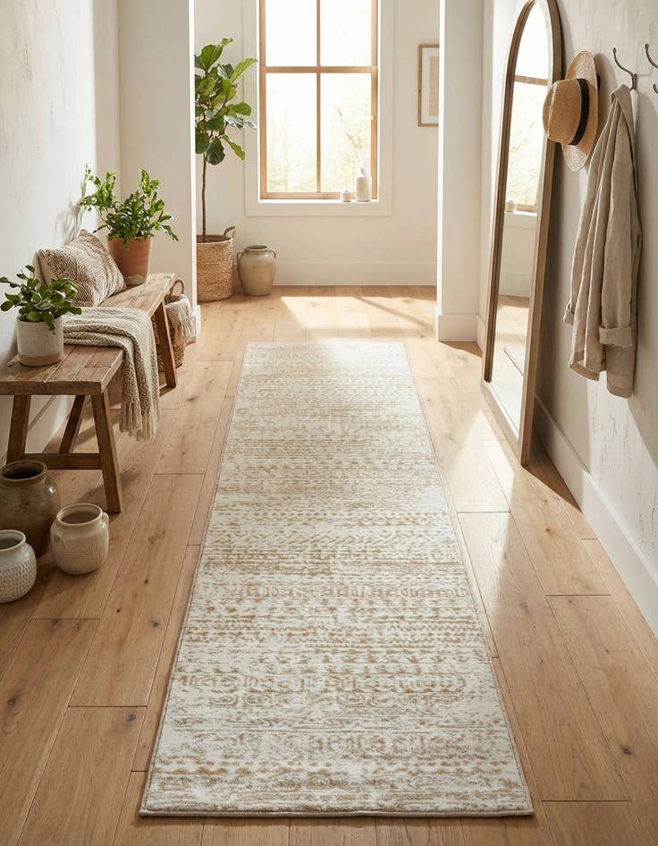 Detail image of 2' 7 x 12' Hermitage Runner Rug